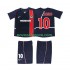Nogometni Dres AC Milan RONALDINHO 10 2003 Retro Dječji Domaći 2002 Kratkih Rukava