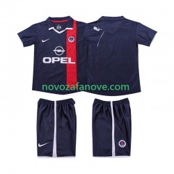 Nogometni Dres AC Milan 2001 Retro Dječji Domaći 2002 Kratkih Rukava