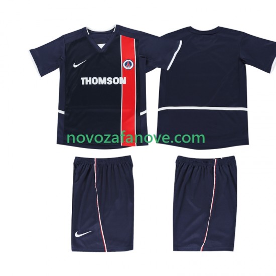 Nogometni Dres AC Milan 2003 Retro Dječji Domaći 2002 Kratkih Rukava