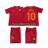 Nogometni Dres Roma Totti 10 2017-2018 Retro Dječji Domaći Kratkih Rukava