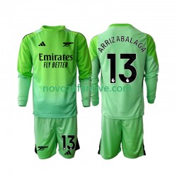 Nogometni Dres Arsenal Kepa Arrizabalaga 13 Golmanski Dječji Gostujući 2025-2026 Dugim Rukavima