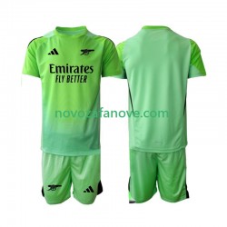 Nogometni Dres Arsenal Golmanski Dječji Gostujući 2025-2026 Kratkih Rukava