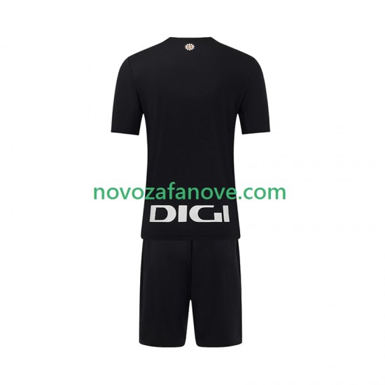 Nogometni Dres Athletic Bilbao Golmanski Dječji Domaći 2025-2026 Kratkih Rukava