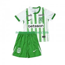Nogometni Dres Atletico Nacional Dječji Domaći 2025 Kratkih Rukava