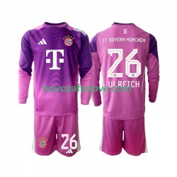 Nogometni Dres FC Bayern München Sven Ulreich 26 Golmanski Dječji Četvrti 2025-2026 Dugim Rukavima