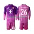 Nogometni Dres FC Bayern München Sven Ulreich 26 Golmanski Dječji Četvrti 2025-2026 Dugim Rukavima