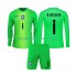 Nogometni Dres Brazil Alisson Becker 1 Golmanski Dječji Domaći 2026 Dugim Rukavima