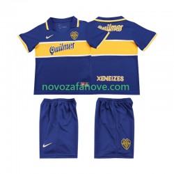 Nogometni Dres CA Boca Juniors 1996 1997 Retro Dječji Domaći Kratkih Rukava