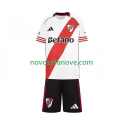 Nogometni Dres CA River Plate Dječji Domaći 2025-2026 Kratkih Rukava