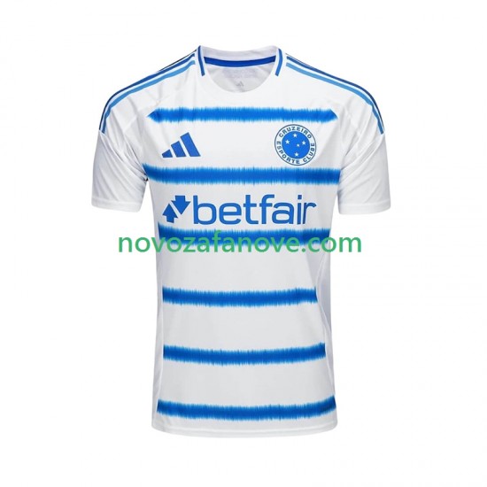 Nogometni Dres Cruzeiro Muški Gostujući 2025-2026 Kratkih Rukava