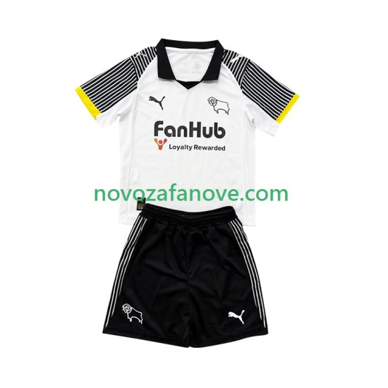 Nogometni Dres Derby County Dječji Domaći 2025-2026 Kratkih Rukava