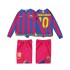 Nogometni Dres FC Barcelona RONALDINHO 10 2005 Retro Dječji Domaći 2006 Dugim Rukavima