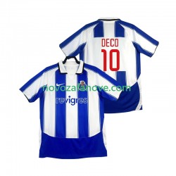 Nogometni Dres FC Porto DECO 10 2003 Retro Muški Domaći 2004 Kratkih Rukava