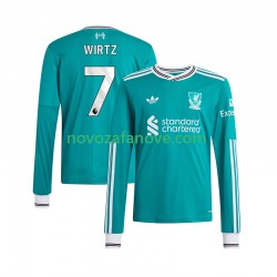 Nogometni Dres Liverpool Florian Wirtz 7 Muški Treći 2025-2026 Dugim Rukavima