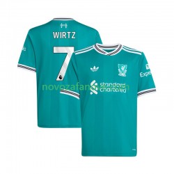Nogometni Dres Liverpool Florian Wirtz 7 Muški Treći 2025-2026 Kratkih Rukava