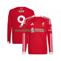 Nogometni Dres Liverpool ISAK 9 Muški Domaći 2025-2026 Dugim Rukavima