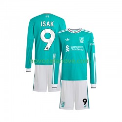 Nogometni Dres Liverpool ISAK 9 Dječji Treći 2025-2026 Dugim Rukavima