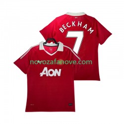 Nogometni Dres Manchester United BECKHAM 7 Retro Muški Domaći 2011 2010 Kratkih Rukava