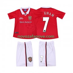 Nogometni Dres Manchester United BECKHAM 7 2000 Retro Dječji Domaći 1999 Kratkih Rukava