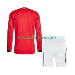 Nogometni Dres Manchester United Dječji Domaći 2025-2026 Dugim Rukavima