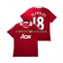 Nogometni Dres Manchester United SCHOLES 18 Retro Muški Domaći 2011 2010 Kratkih Rukava