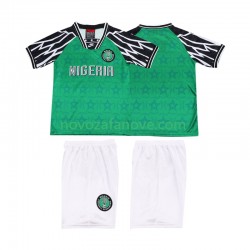 Nogometni Dres Nigerija 1995 Retro Dječji Domaći Kratkih Rukava
