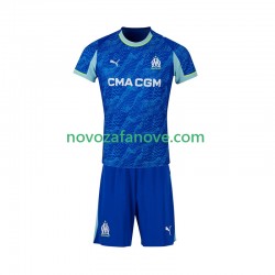 Nogometni Dres Olympique de Marseille Dječji Treći 2025-2026 Kratkih Rukava