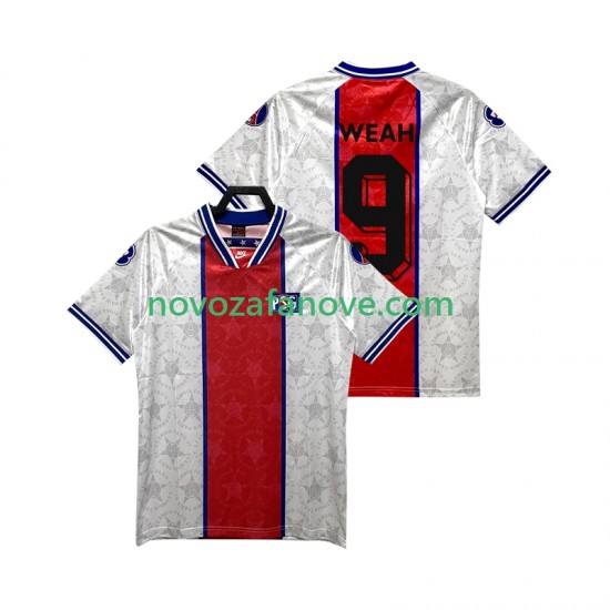 Nogometni Dres Paris Saint-Germain WEAH 9 1995 Retro Muški Gostujući 1994 Kratkih Rukava
