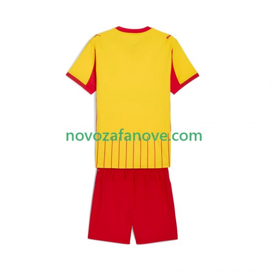 Nogometni Dres RC Lens Dječji Domaći 2025-2026 Kratkih Rukava