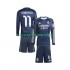 Nogometni Dres Real Madrid Rodrygo 11 Dječji Gostujući 2025-2026 Dugim Rukavima