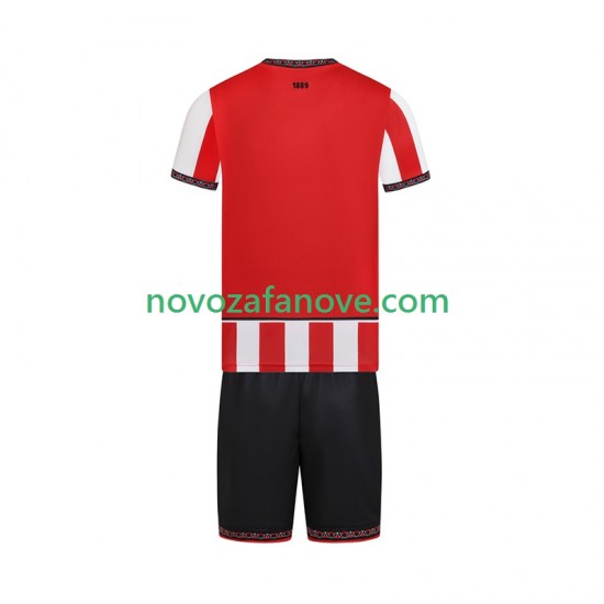 Nogometni Dres Sheffield United Dječji Domaći 2025-2026 Kratkih Rukava