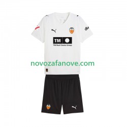 Nogometni Dres Valencia CF Dječji Domaći 2025-2026 Kratkih Rukava