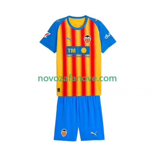 Nogometni Dres Valencia CF Dječji Treći 2025-2026 Kratkih Rukava
