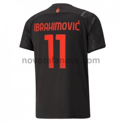 Nogometni Dres AC Milan Ibrahimovic 11 Treći 2021-2022 Kratkih Rukava