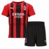 Nogometni Dres AC Milan Dječji Domaći 2021-2022 Kratkih Rukava