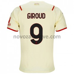 Nogometni Dres AC Milan Olivier Giroud 9 Gostujući 2021-2022 Kratkih Rukava