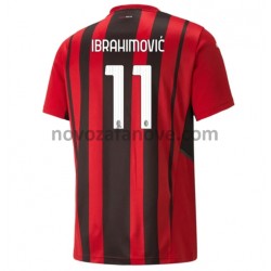 Nogometni Dres AC Milan Zlatan Ibrahimovic 11 Domaći 2021-2022 Kratkih Rukava