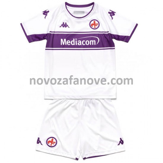Nogometni Dres ACF Fiorentina Dječji Gostujući 2021-2022 Kratkih Rukava
