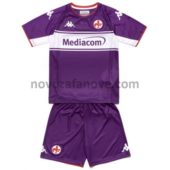 Nogometni Dres ACF Fiorentina Dječji Domaći 2021-2022 Kratkih Rukava
