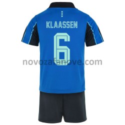 Nogometni Dres AFC Ajax Davy Klaassen 6 Dječji Gostujući 2021-2022 Kratkih Rukava
