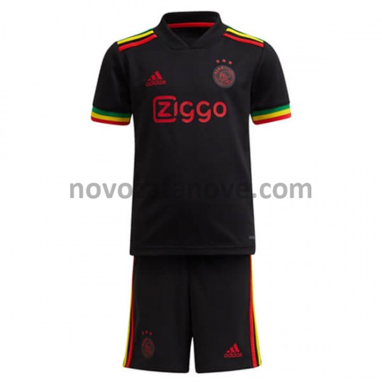 Nogometni Dres AFC Ajax Dječji Treći 2021-2022 Kratkih Rukava