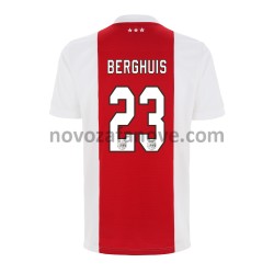 Nogometni Dres AFC Ajax Steven Berghuis 23 Domaći 2021-2022 Kratkih Rukava