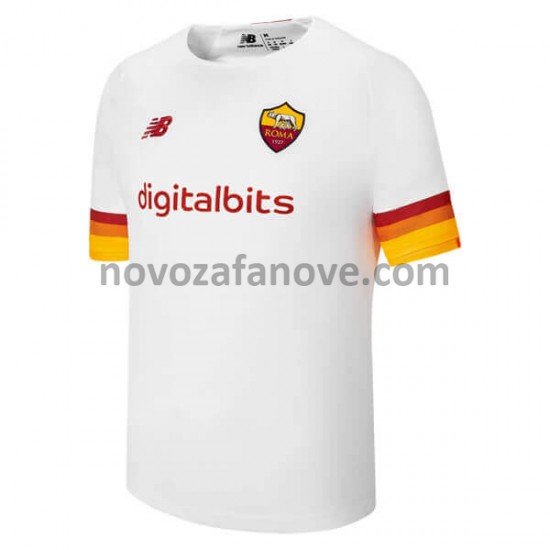 Nogometni Dres AS Roma Gostujući 2021-2022 Kratkih Rukava