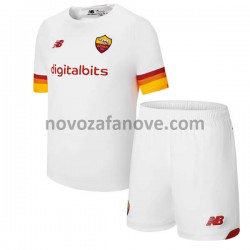 Nogometni Dres AS Roma Dječji Gostujući 2021-2022 Kratkih Rukava