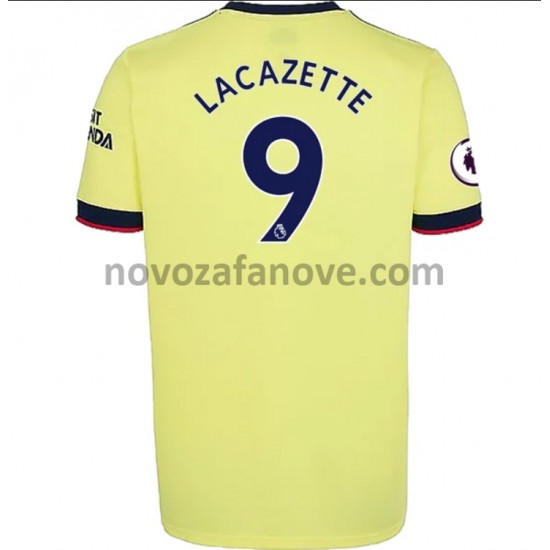 Nogometni Dres Arsenal Alexandre Lacazette 9 Gostujući 2021-2022 Kratkih Rukava