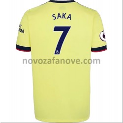 Nogometni Dres Arsenal Bukayo Saka 7 Gostujući 2021-2022 Kratkih Rukava