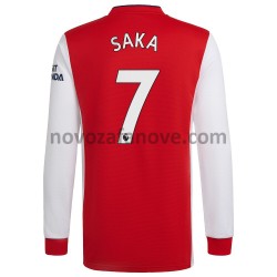 Nogometni Dres Arsenal Bukayo Saka 7 Domaći 2021-2022 Dugim Rukavima