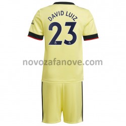 Nogometni Dres Arsenal David Luiz 23 Dječji Gostujući 2021-2022 Kratkih Rukava