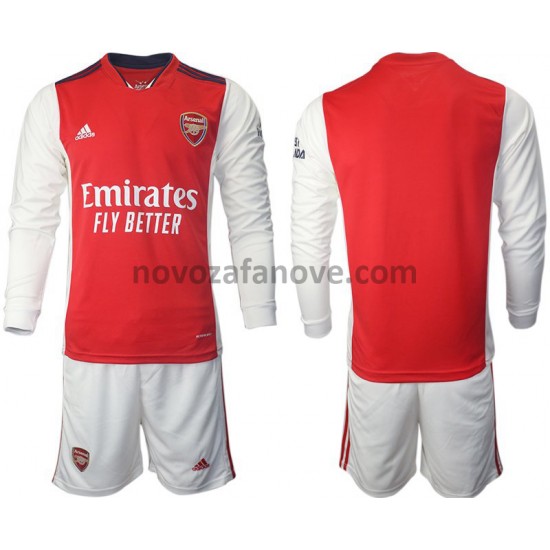 Nogometni Dres Arsenal Dječji Domaći 2021-2022 Dugim Rukavima