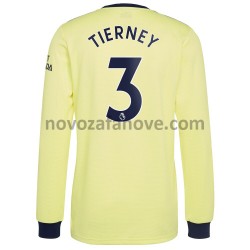 Nogometni Dres Arsenal Kieran Tierney 3 Gostujući 2021-2022 Dugim Rukavima